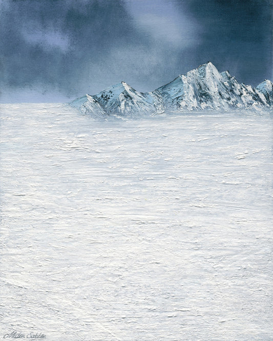 FROZEN | 54 × 44 cm, framed