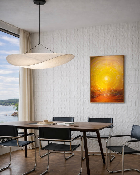 CYCLES OF LIGHT | 81 × 65 cm