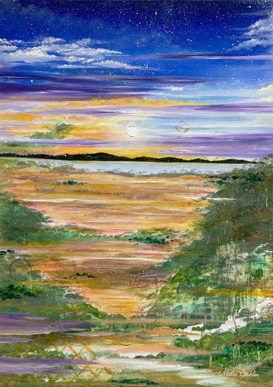 COMPASSION | 70 × 50 cm, framed