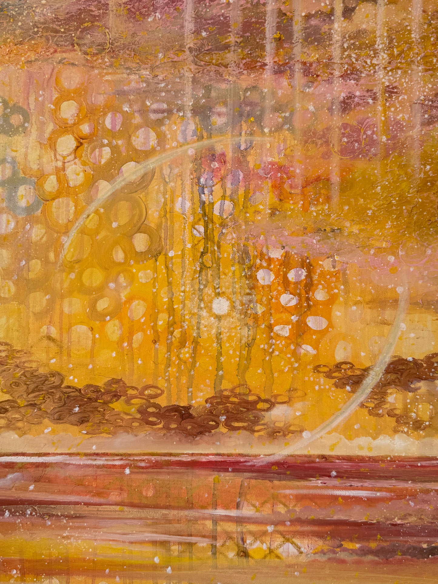 INTO THE LIGHT | 120 × 100 cm