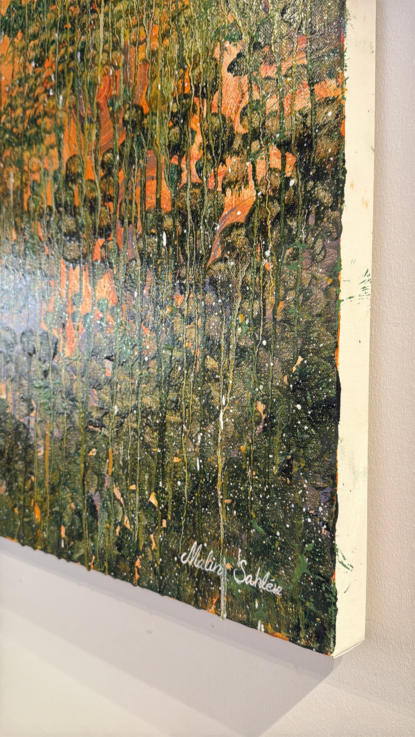 EMERGING LIGHT | 120 × 100 cm