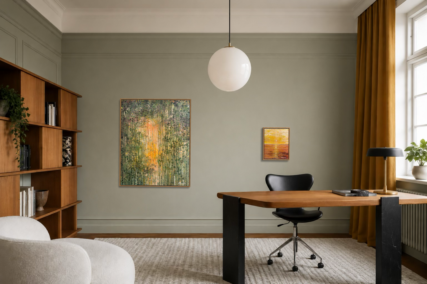 IN HARMONY | 34 × 30 cm, framed