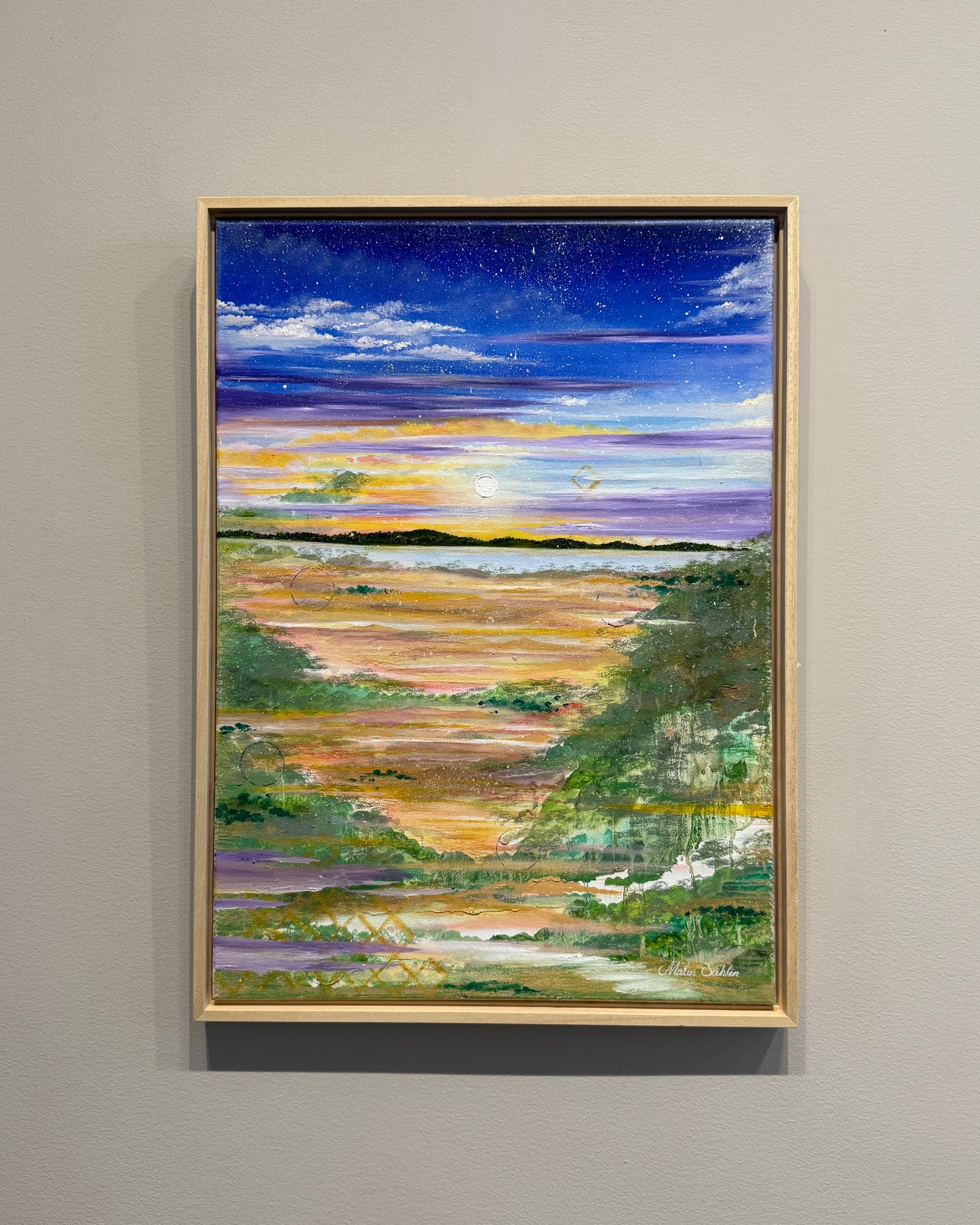 COMPASSION | 70 × 50 cm, framed